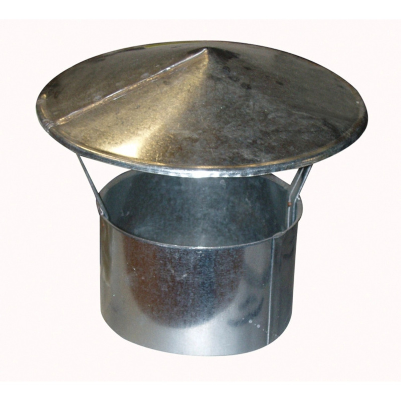 Stříška komínová pozinkovaná 120 mm