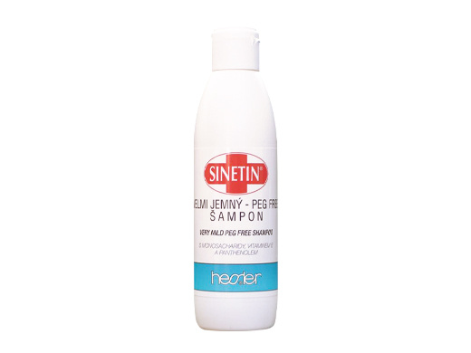 Šampon VELMI JEMNÝ PEG FREE bez parfumace  200ml Hessler