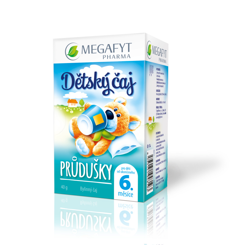 Megafyt Dětský čaj Průdušky 20x2 g