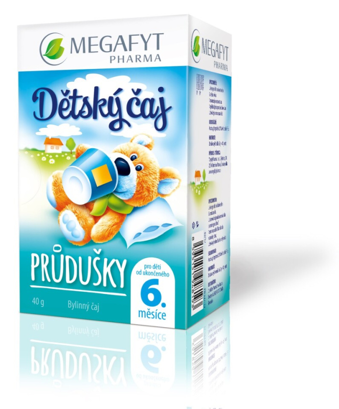 Megafyt Dětský čaj Průdušky 20x2 g