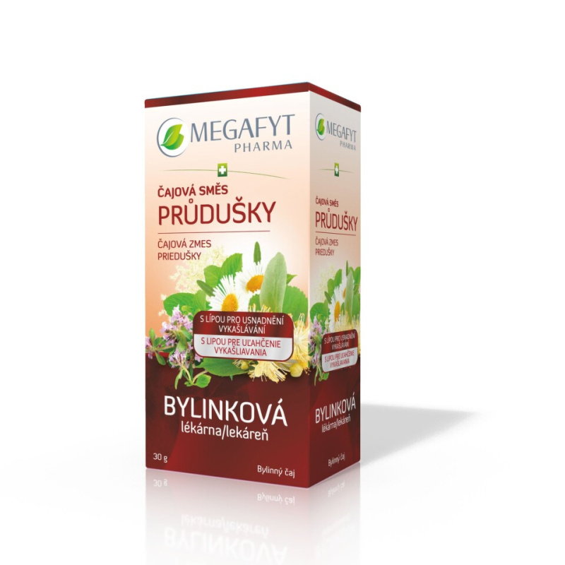 MEGAFYT Čajová směs průdušky 20 x 1,5 g