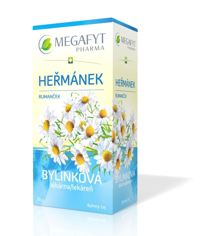 MEGAFYT Čaj bylinková lékarna Heřmánek 20 sáčků