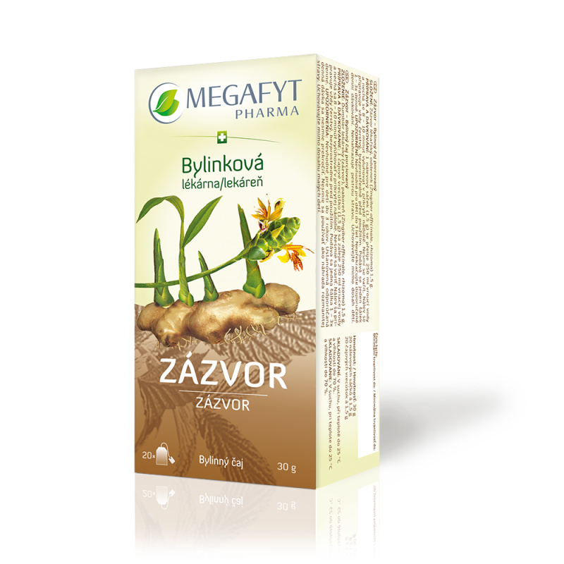 MEGAFYT Bylinková lékárna Zázvor 20x1,5 g