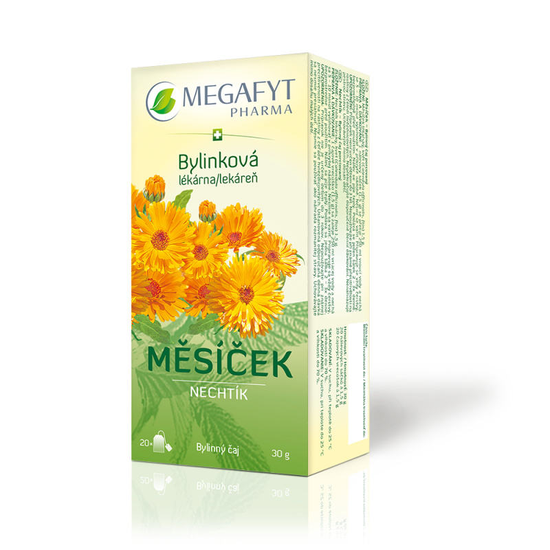 MEGAFYT Čaj bylinková lékarna Měsíček 20x1,5g nálevové sáčky