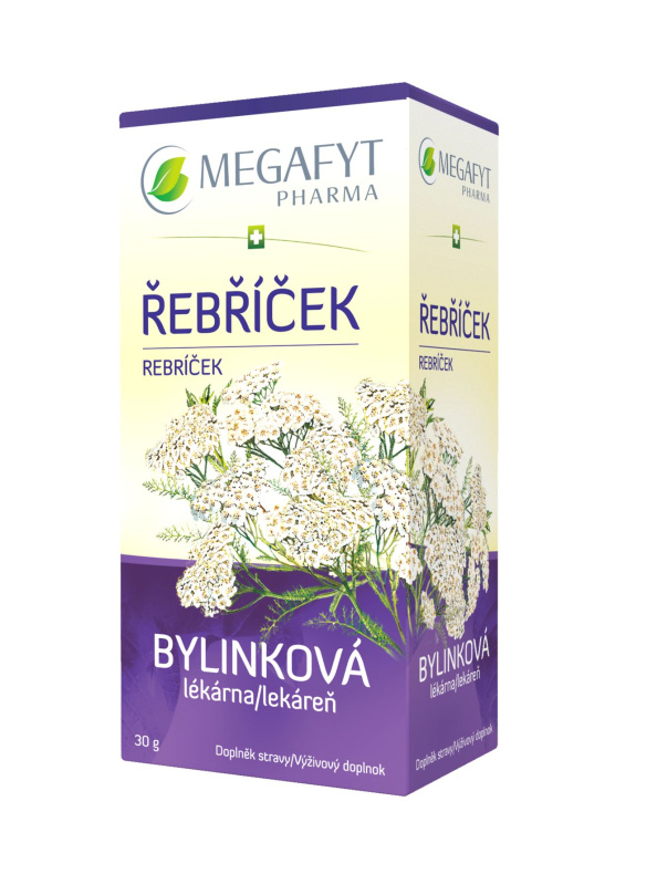 Čaj bylinková lékarna Řebříček 20x1,5g nálevové sáčky