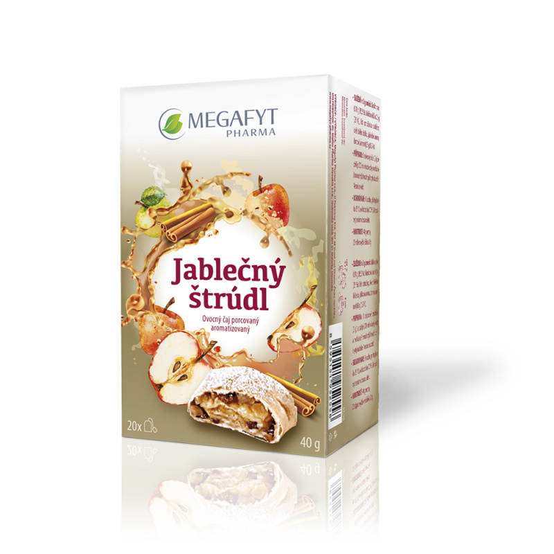 Megafyt Jablečný štrúdl porcovaný čaj 20x 2 g