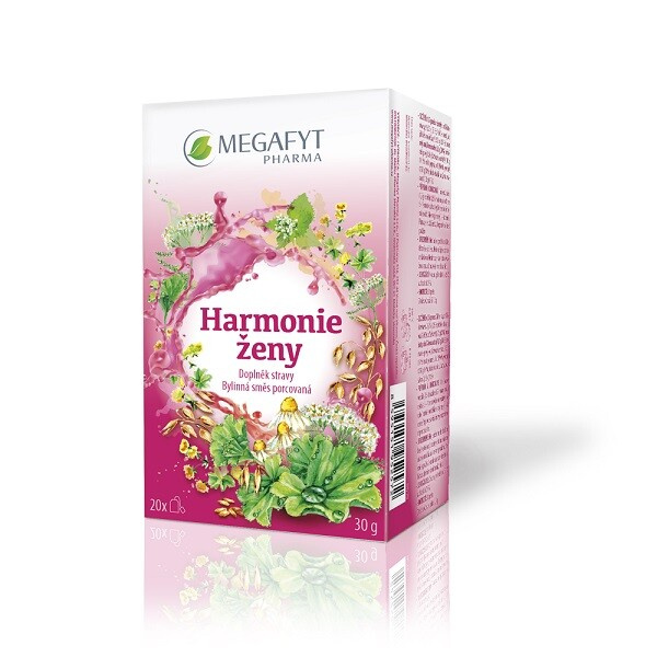MEGAFYT Bylinný čaj Harmonie ženy 20 sáčků