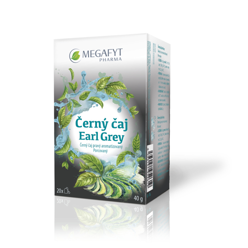 Megafyt Černý čaj Earl Grey 20x2 g