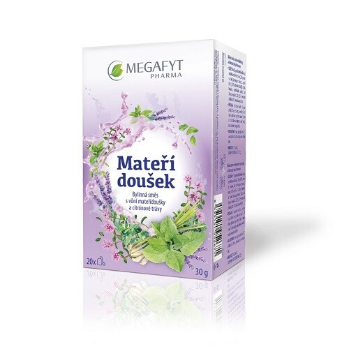Megafyt Mateří doušek porcovaný čaj 20x1,5 g