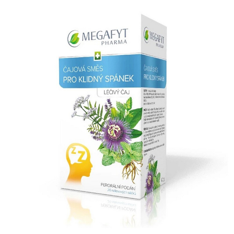 ČAJOVÁ SMĚS PRO KLIDNÝ SPÁNEK léčivý čaj 20