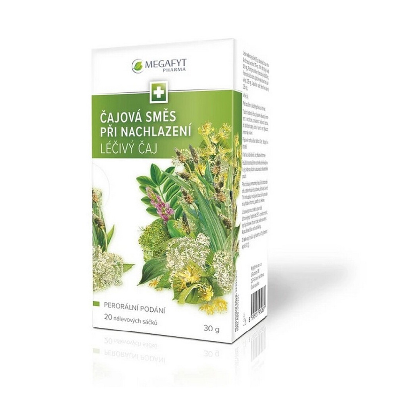 ČAJOVÁ SMĚS PŘI NACHLAZENÍ léčivý čaj 20