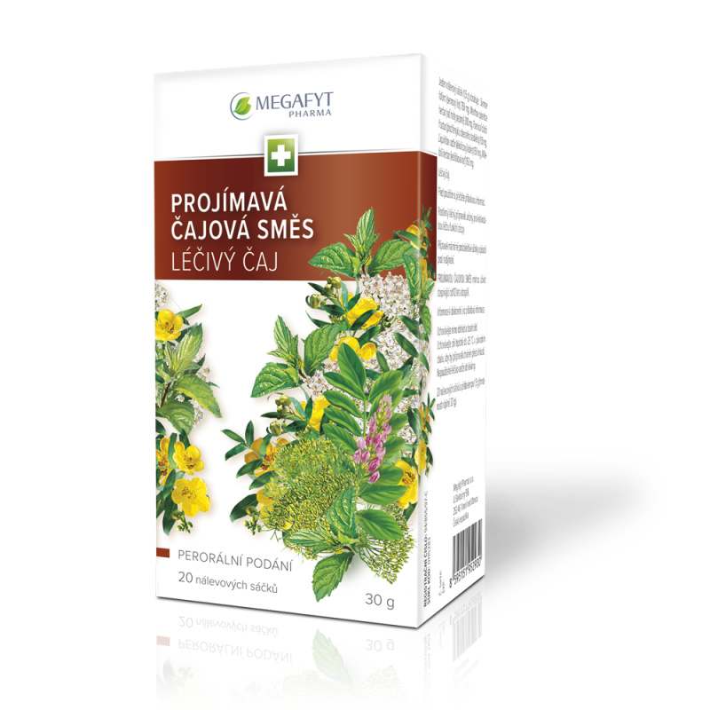 PROJÍMAVÁ ČAJOVÁ SMĚS léčivý čaj 20