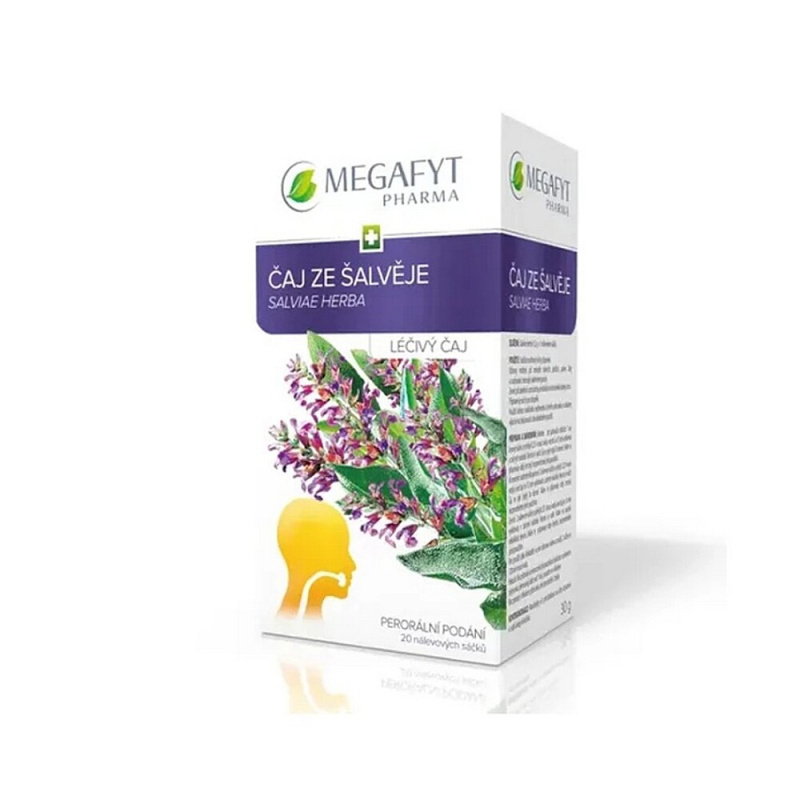 ČAJ ZE ŠALVĚJE léčivý čaj 20