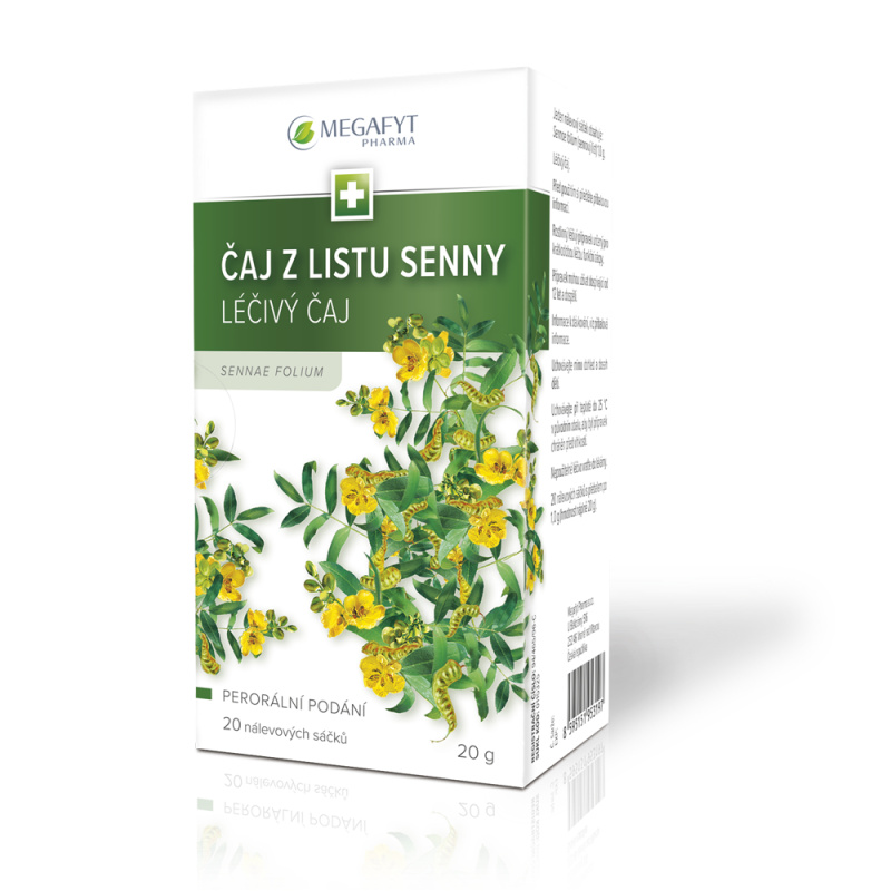 ČAJ Z LISTU SENNY léčivý čaj 20