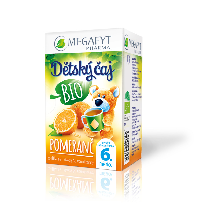 Megafyt BIO Dětský čaj pomeranč 20x2 g