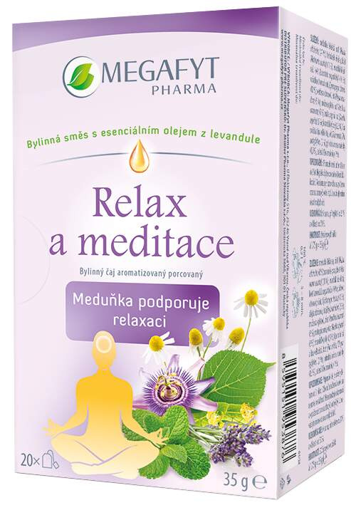 Megafyt Relax a meditace 20x1,75 g