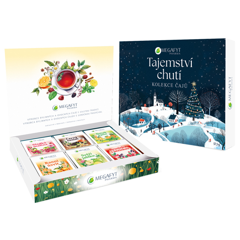 Megafyt Tajemství chutí kolekce čajů 6x5ks