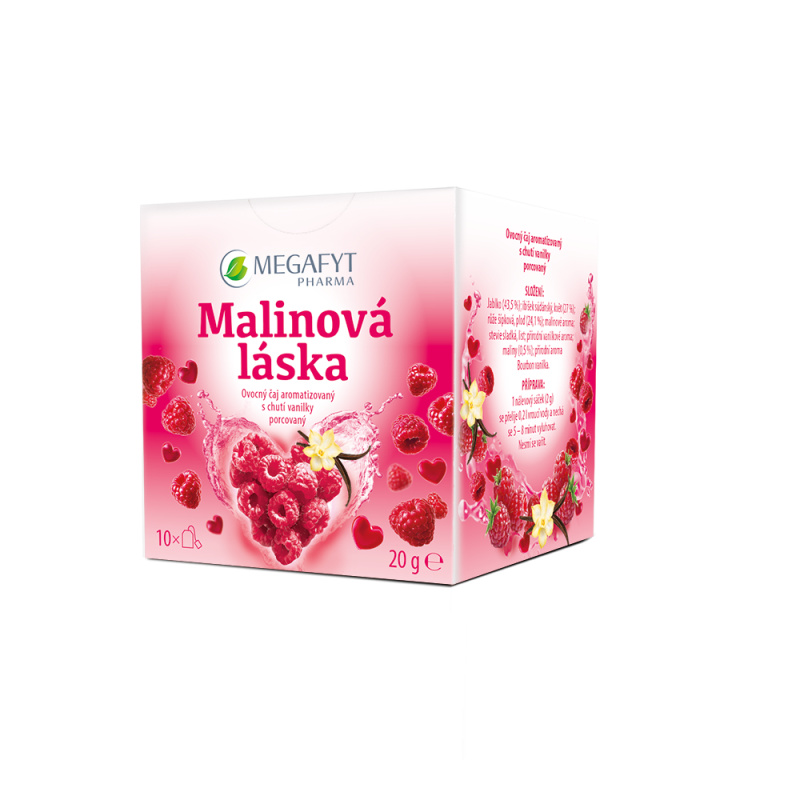 Megafyt Malinová láska 10x2g