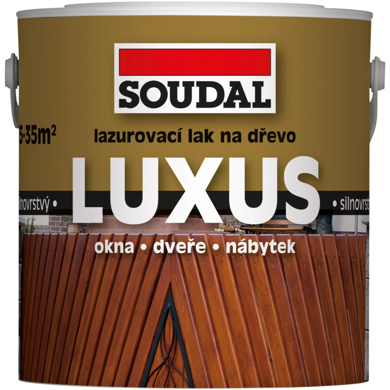 Soudal Lazura Luxus ořech 2,5 l