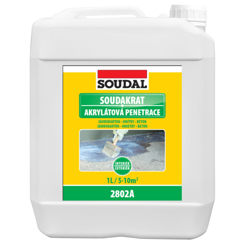Soudal Akrylátová penetrace Soudakrat 5 kg