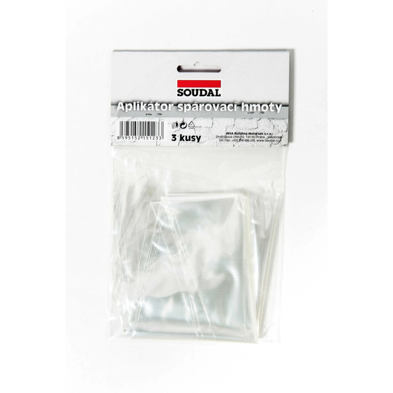 Soudal Aplikátor spárovací hmoty, 3 ks