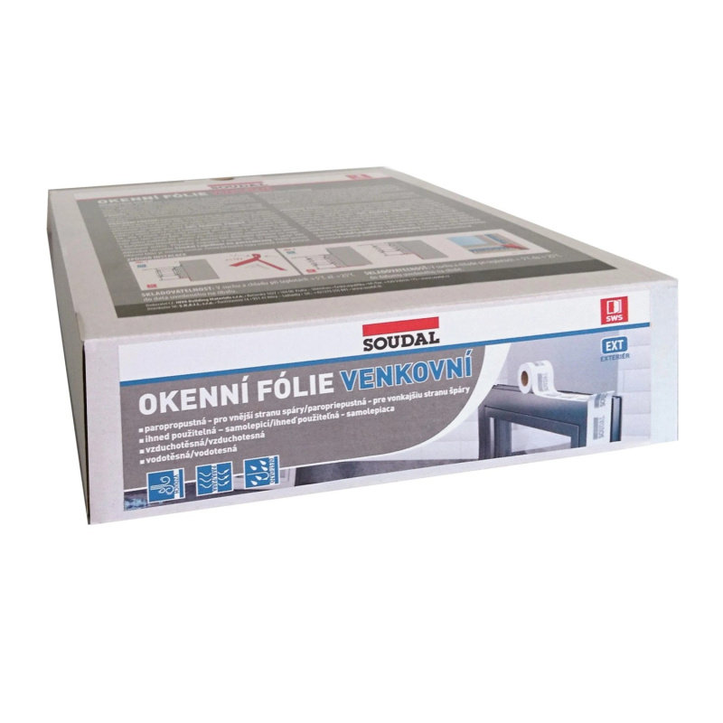 SOUDAL Okenní fólie venkovní AB 70 mm x 25 m