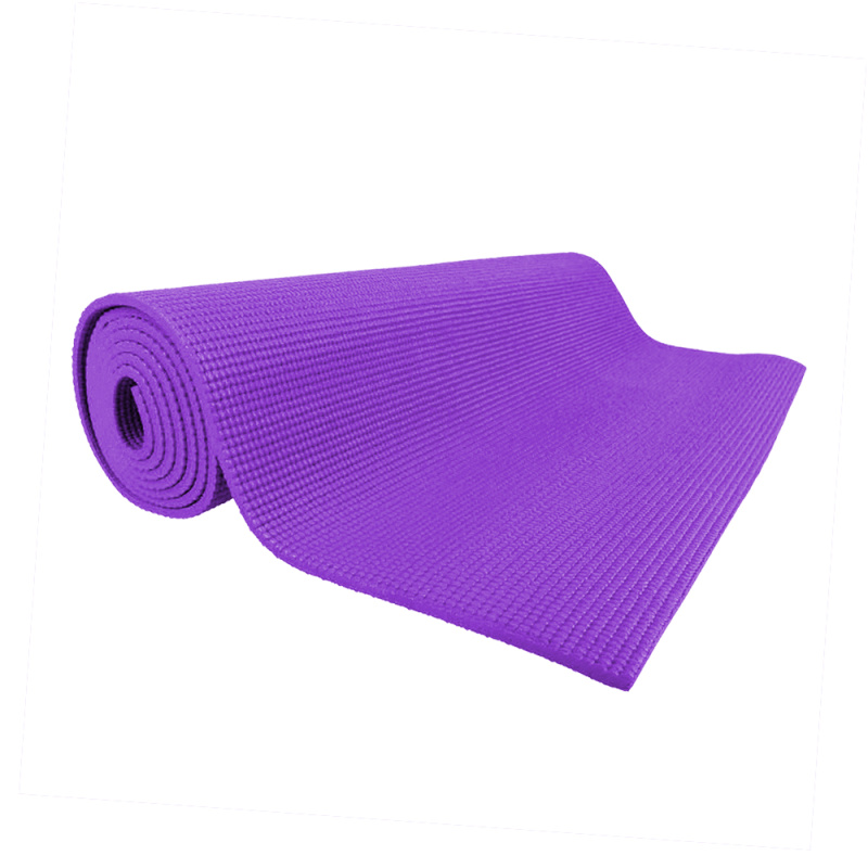 Podložka na cvičení inSPORTline Yoga 173x60x0,5 cm fialová