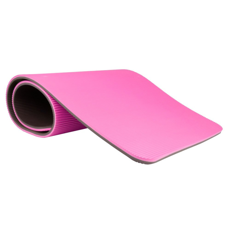 Karimatka inSPORTline Profi 180x60x1,6 cm růžová (červená)