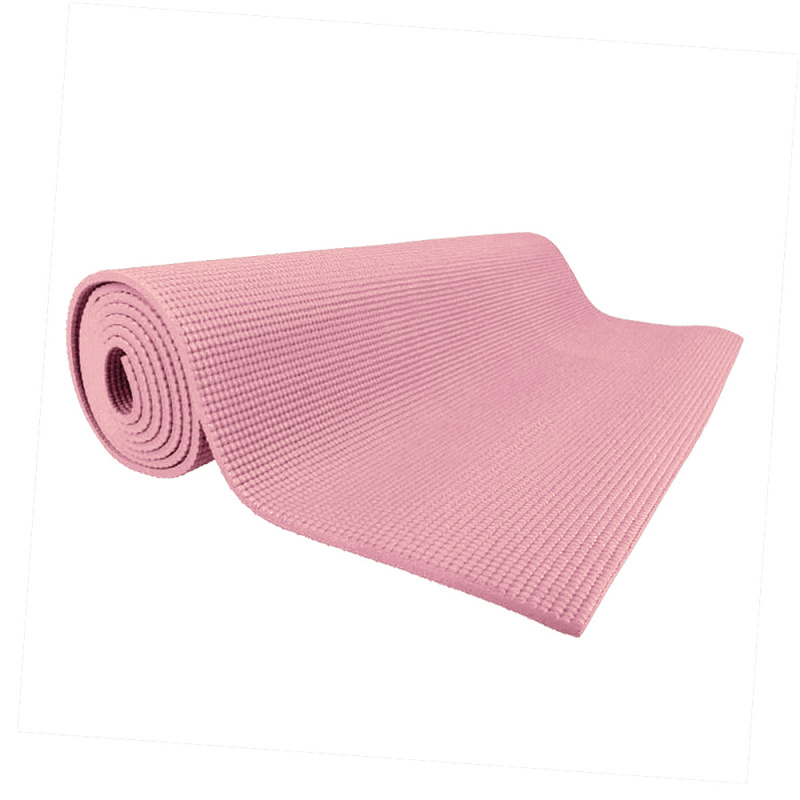 Podložka na cvičení inSPORTline Yoga 173x60x0,5 cm růžová