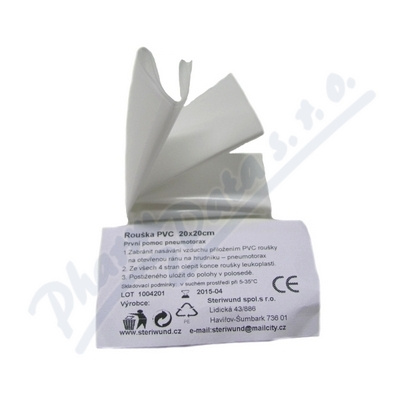 STERIWUND Rouška plastová 20 x 20 cm 1 ks