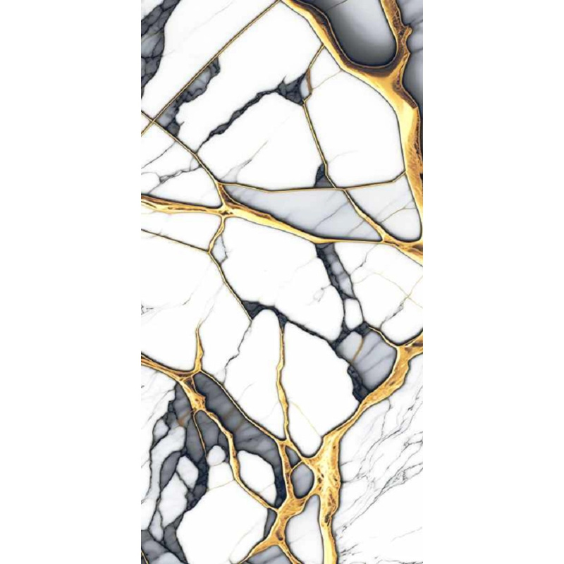 Gold Dlažba Spider white 60 x 120 cm