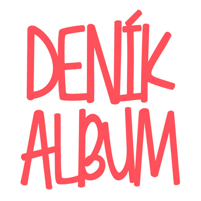 Deník, album - vyřezávací kovová šablona (1ks)