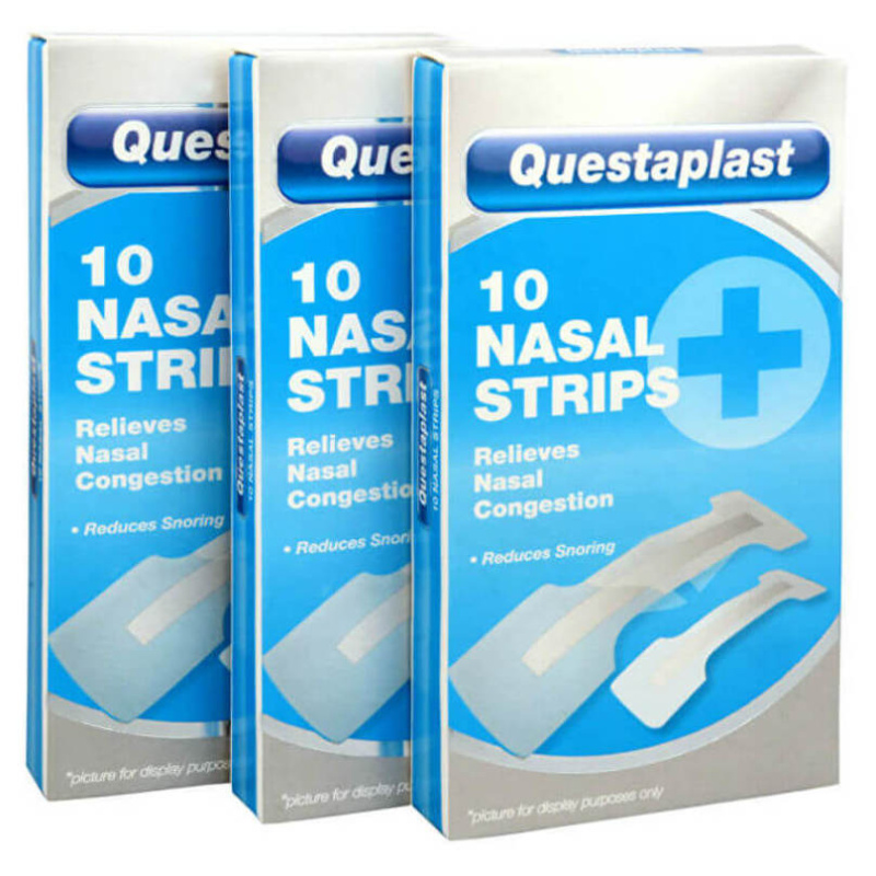 QUESTAPLAST Náplast proti chrápání 30 kusů