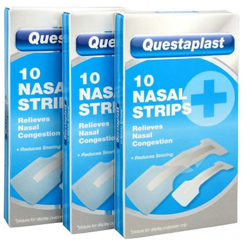 QUESTAPLAST Náplast proti chrápání 30 kusů