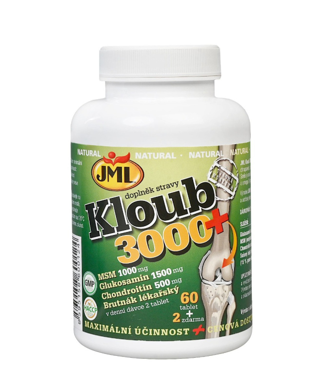 JML Kloub 3000+ MSM-Glukosamin + Chonroitin 62 tablet