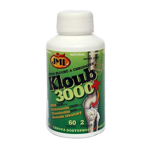 JML Kloub 3000+ MSM-Glukosamin + Chonroitin 62 tablet
