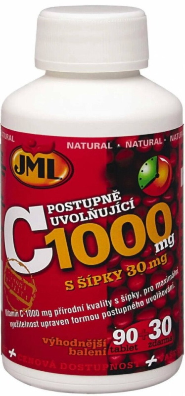 JML Vitamin C 1000 mg 120 tablet s postupným uvolňováním