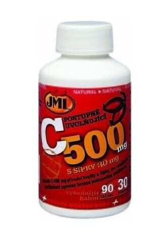 JML Vitamin C se šípky tablety s postupným uvolňováním 500 mg 120 tablet