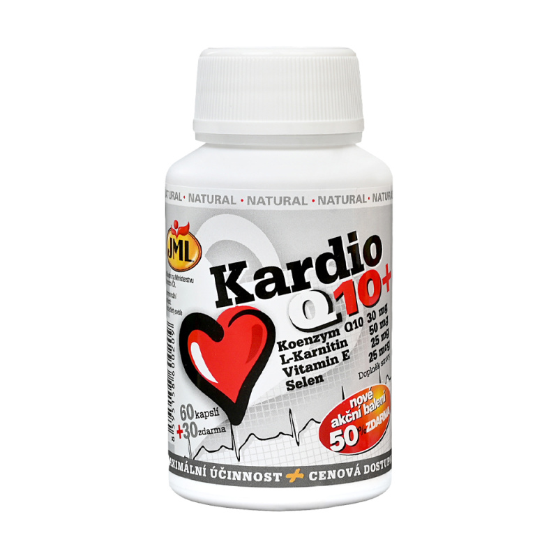JML Kardio Q10+ cps.60+30 zdarma