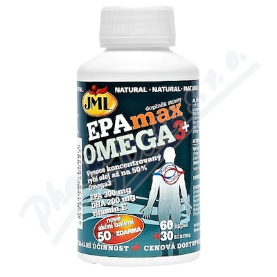 JML EPAmax Omega 3+ 90 kapslí