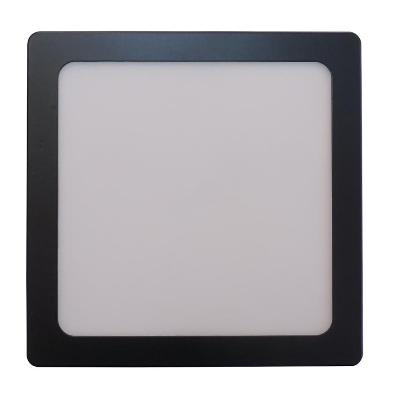 LED podhledové svítidlo BLOCK 6W 4200K ČTVEREČNÍ ČERNÁ