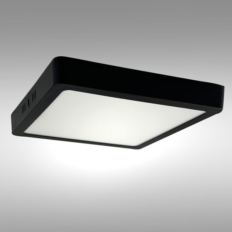 LED podhledové svítidlo BLOCK 18W 4200K ČTVEREC ANTRACIT