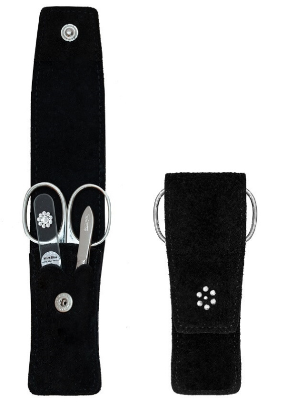 DuKaS Premium Line Solingen 876 manikúrní set cestovní balení Black