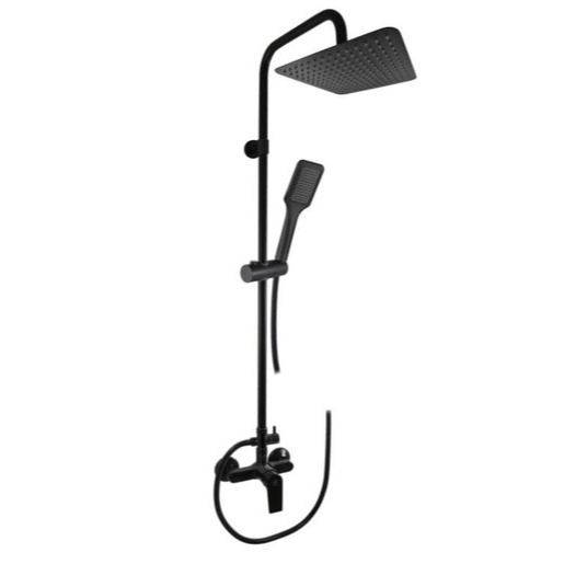 Sprchový systém RAV SLEZÁK Colorado se sprchovým setem černá matná CO182.5/7-04CMAT