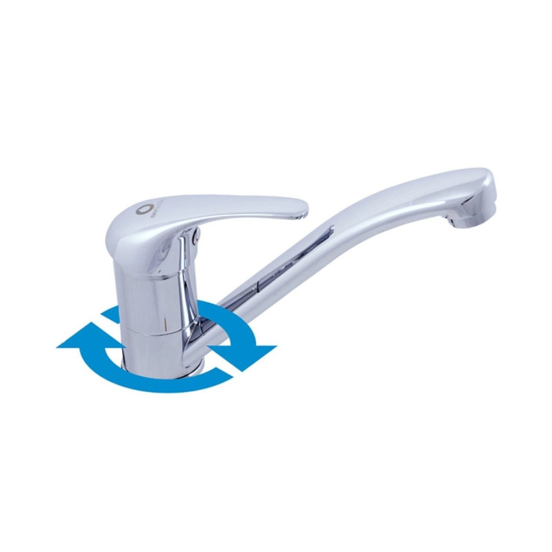 RAV SLEZÁK Sázava umyvadlová baterie s otočným ramínkem chrom SA515.0