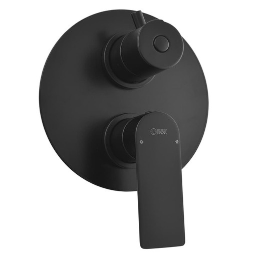 RAV SLEZÁK Nil vanová baterie včetně podomítkového tělesa matná černá NL187.3CMAT