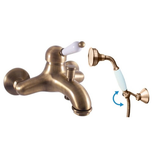 RAV-SLEZÁK Baterie vanová nástěnná LABE L554.5/2SM