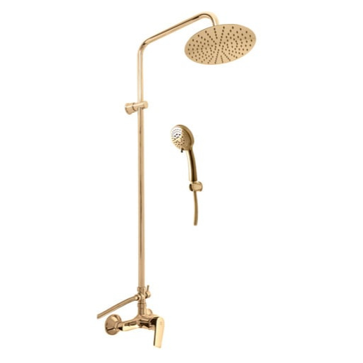 Sprchový systém RAV SLEZÁK Colorado se sprchovým setem zlatá lesklá CO182.0/7Z