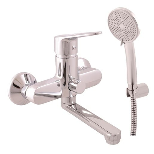 Vanová baterie RAV SLEZÁK Victoria se sprchovým setem 100 mm chrom VI251.0/1