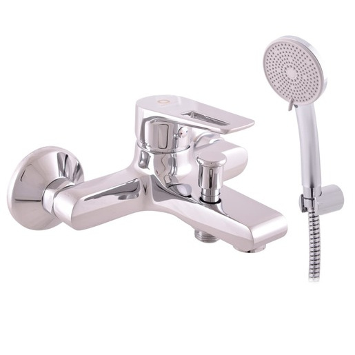 Vanová baterie RAV SLEZÁK Colorado se sprchovým setem 100 mm chrom CO254.0/1